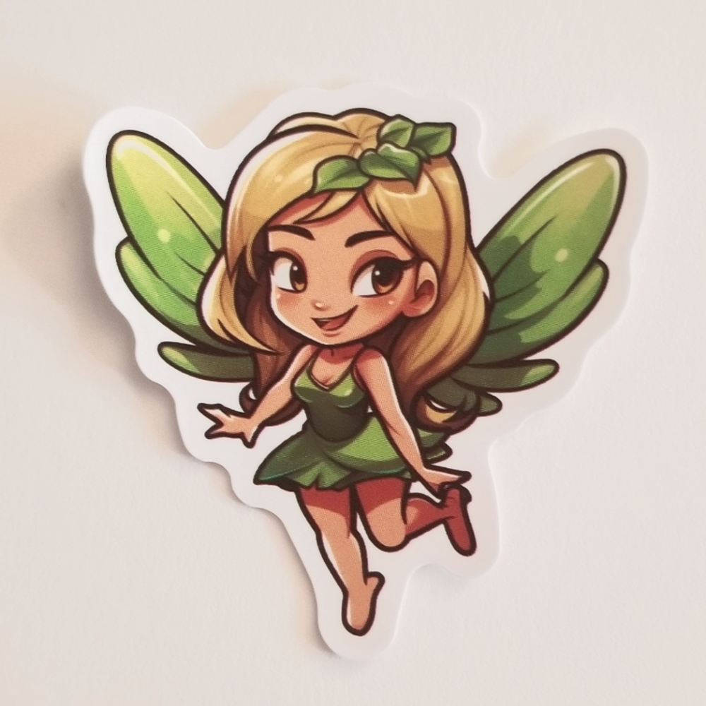 10/$10 Green Fairy Sticker